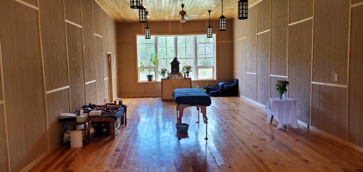 New York Sexological bodyworker, Barry Carl's practice space