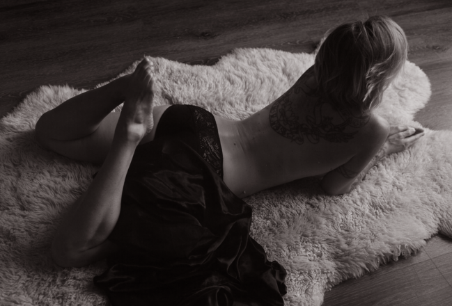 Melissa D., somatic sex educator and provocateur behind BodyJoy Austin TX