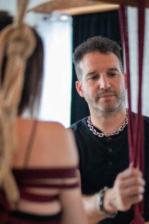 Tantric shibari in Berlin & Geneva with Aether Olivier