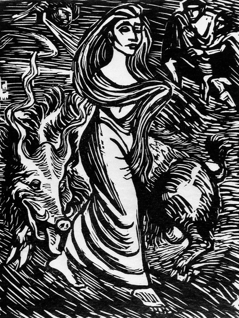 Lilith: patron saint of sex workers. Ernst Barlach