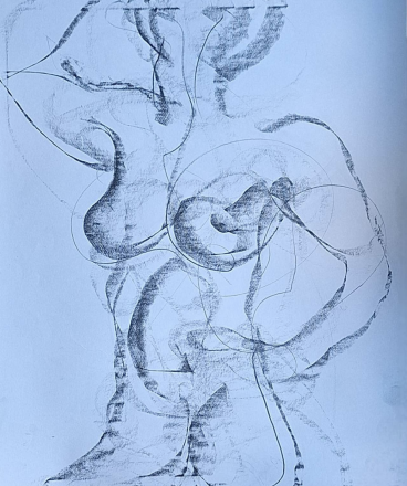 Universal Sensual Massage London, brand image drawing