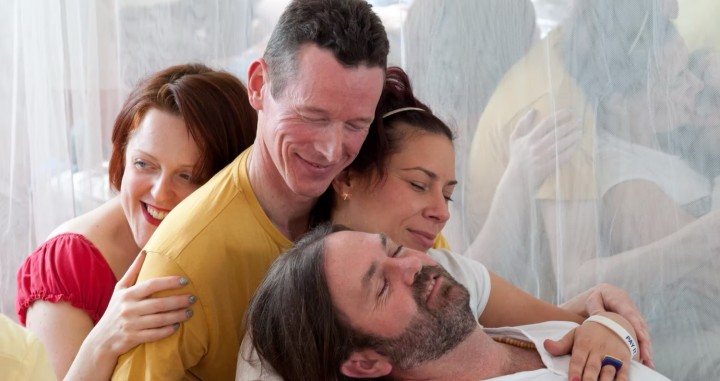 best intimacy workshops London, Cuddle Workshop brand photo group hug