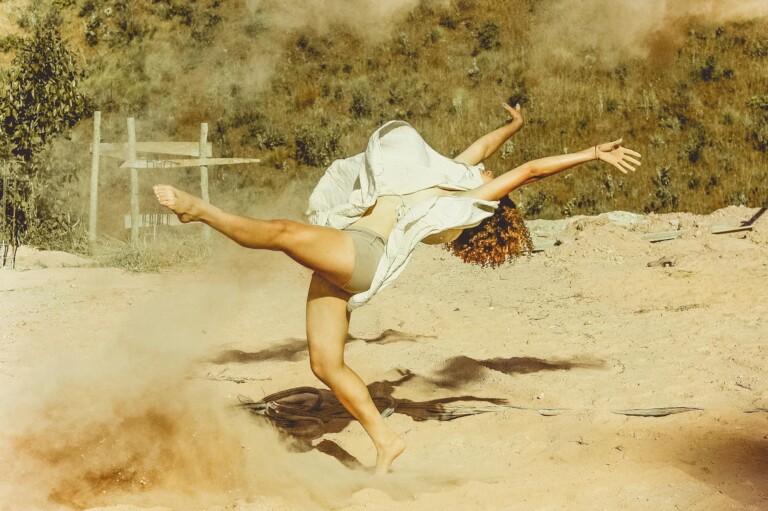 Sensual movement: how do I get over the fear of embarrassing myself?