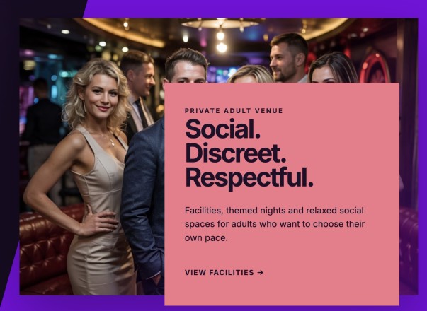 Manchester's best sex clubs, Partners Swingers Club, brand image