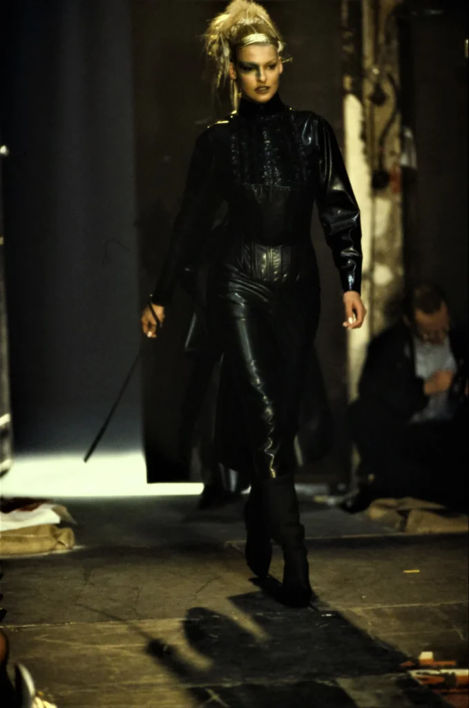 Jean Paul Gaultier's RTW Spring/Summer Show (1995). latex cultural moments.